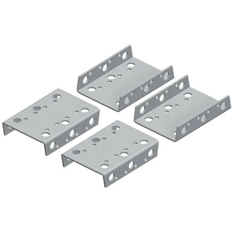 SCHNEIDER Spacial - Jeux De 4 Brides D'accouplement Renforcé Pour Forte Charge (NSYSFBKR) 3 SCHNEIDER Spacial - Jeux De 4 Brides D'accouplement Renforcé Pour Forte Charge (NSYSFBKR)