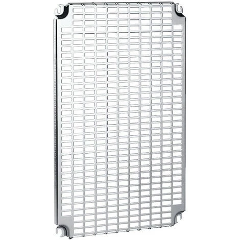 SCHNEIDER Spacial - Châssis Perforé Telequick - Acier - Pour Coffret H:800xL:800mm (NSYMR88) 3 SCHNEIDER Spacial - Châssis Perforé Telequick - Acier - Pour Coffret H:800xL:800mm (NSYMR88)