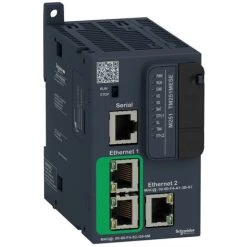SCHNEIDER Modicon M251, Contrôleur, Ports Ethernet+série, 24VCC (TM251MESE)