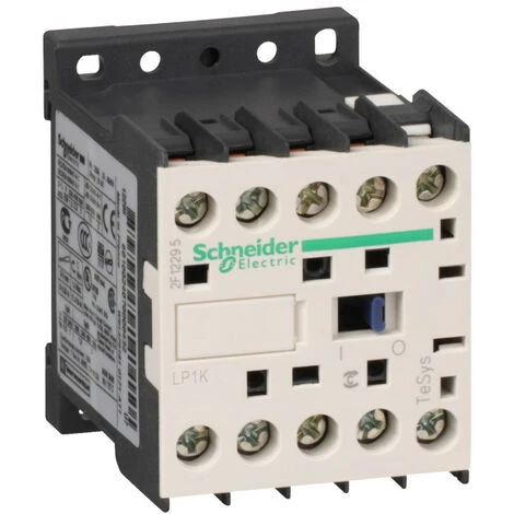 SCHNEIDER TeSys LP1K - Contacteur - 4P (2F+2O) - AC-1 440V - 20A - Bobine 24Vcc (LP1K09008BD) 3 SCHNEIDER TeSys LP1K - Contacteur - 4P (2F+2O) - AC-1 440V - 20A - Bobine 24Vcc (LP1K09008BD)