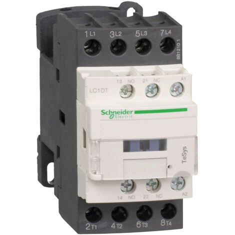 SCHNEIDER TeSys LC1D - Contacteur - 4P - AC-1 440V - 40A - Bobine 24Vca (LC1DT40B7) 3 SCHNEIDER TeSys LC1D - Contacteur - 4P - AC-1 440V - 40A - Bobine 24Vca (LC1DT40B7)