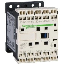 SCHNEIDER TeSys CA4K - Contacteur - 3F+1O - Instantané - 10A - 24Vcc (CA4KN313BW3)