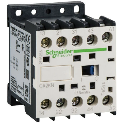 SCHNEIDER TeSys CA2K - Contacteur - 2F+2O - Instantané - 10A - 48Vca (CA2KN22E7) 3 SCHNEIDER TeSys CA2K - Contacteur - 2F+2O - Instantané - 10A - 48Vca (CA2KN22E7)