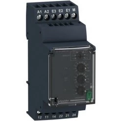SCHNEIDER Zelio Control RM35 - Relais Sur/sous-intensité - 1,5 à 15A - 2OF - 24V-240Vca/cc (RM35JA32MR)