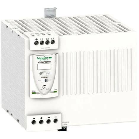 SCHNEIDER Phaseo ABL8 - Alimentation à Découpage - 40A - 380 à 500V Triphasé - 24Vcc (ABL8WPS24400) 3 SCHNEIDER Phaseo ABL8 - Alimentation à Découpage - 40A - 380 à 500V Triphasé - 24Vcc (ABL8WPS24400)