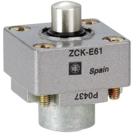 SCHNEIDER OsiSense ZCKE - Tête Inter. De Pos. - Poussoir Métal (ZCKE61) 3 SCHNEIDER OsiSense ZCKE - Tête Inter. De Pos. - Poussoir Métal (ZCKE61)