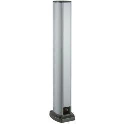 SCHNEIDER OptiLine 45 - Colonnette Aluminium - 2 Faces 90 X 116 Mm - 0,7 M (ISM20202)