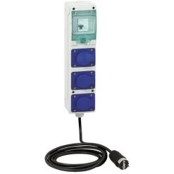 SCHNEIDER Kaedra Coffret De Chantier 3 Prises 16A NF Avec Cordon (PFR10101)