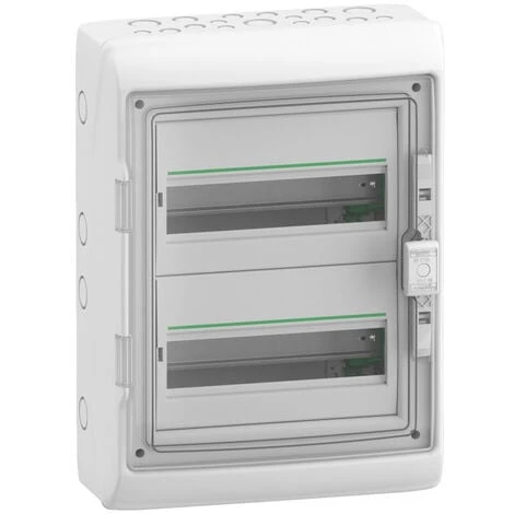 SCHNEIDER RESI9 - Coffret 12 Modules - 2R - IP65 - Compatible XE (R9H12652) 3 SCHNEIDER RESI9 - Coffret 12 Modules - 2R - IP65 - Compatible XE (R9H12652)