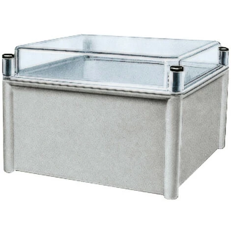 SCHNEIDER Thalassa PLS - Boite Avec Couvercle Transparent 18x27x18 Ral 7035 (NSYPLS1827G) 3 SCHNEIDER Thalassa PLS - Boite Avec Couvercle Transparent 18x27x18 Ral 7035 (NSYPLS1827G)