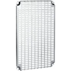 SCHNEIDER Spacial - Châssis Perforé Telequick - Acier - Pour Coffret H:300xL:200mm (NSYMR32)