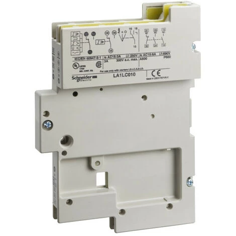 SCHNEIDER Integral - Bloc De Contacts Auxiliaires - 2F+1O - Bornes à Vis-étriers (LA1LC010) 3 SCHNEIDER Integral - Bloc De Contacts Auxiliaires - 2F+1O - Bornes à Vis-étriers (LA1LC010)