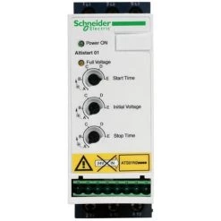 SCHNEIDER Altistart 01 - Démarreur-ralentisseur Progressif - 9A - 380..415V (ATS01N209QN)