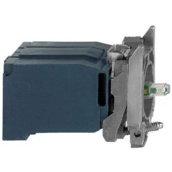 SCHNEIDER Harmony XB4 - Corps Voyant Tranfo - Lampe LED - Blanc - 400VAC (ZB4BV5D1)