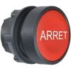 SCHNEIDER Harmony XB5 - Tête Bouton Poussoir - Affleurant - Ø22 - Rouge - Texte 'ARRET' (ZB5AA433) 2 SCHNEIDER Harmony XB5 - Tête Bouton Poussoir - Affleurant - Ø22 - Rouge - Texte 'ARRET' (ZB5AA433) -SCHNEIDER Soldes 44406279 1