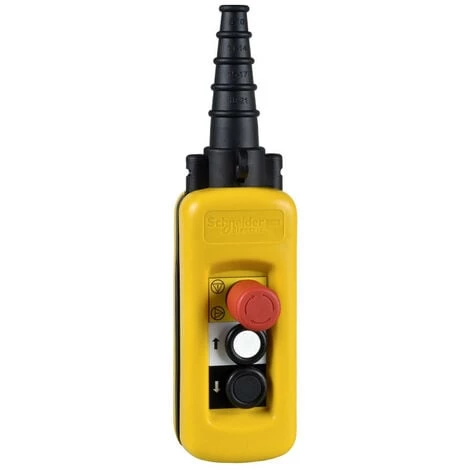 SCHNEIDER Harmony XACA - Boîte Pendante - 2 Poussoirs 1 Arrêt D'urgence (XACA2713) 3 SCHNEIDER Harmony XACA - Boîte Pendante - 2 Poussoirs 1 Arrêt D'urgence (XACA2713)
