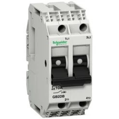 SCHNEIDER TeSys GB2-DB - Disjoncteur Pour Circuit De Contrôle - 0,5A -2P - 2d (GB2DB05)