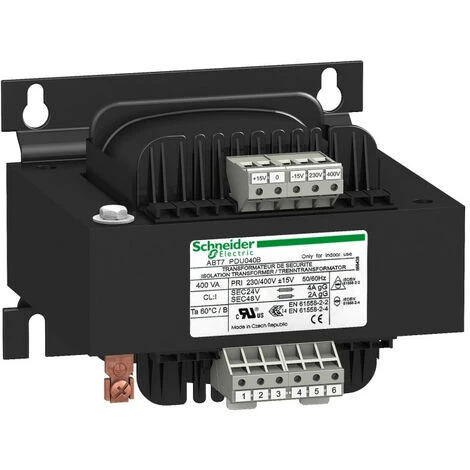 SCHNEIDER Phaseo - Transformateur De Tension - 230..400V - 2x24V - 400VA (ABT7PDU040B) 3 SCHNEIDER Phaseo - Transformateur De Tension - 230..400V - 2x24V - 400VA (ABT7PDU040B)