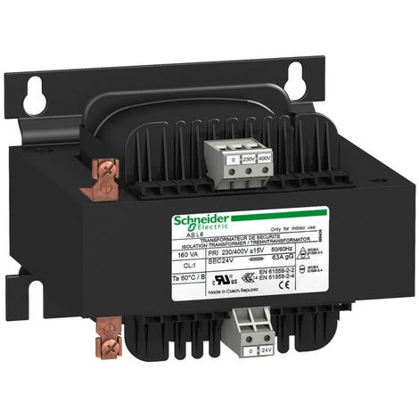 SCHNEIDER Phaseo - Transformateur De Tension - 230..400V - 1x230V - 250VA (ABL6TS25U) 3 SCHNEIDER Phaseo - Transformateur De Tension - 230..400V - 1x230V - 250VA (ABL6TS25U)