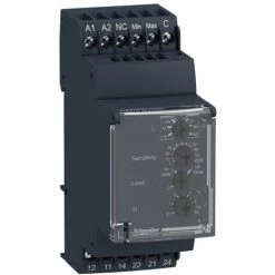 SCHNEIDER Zelio RM35-L - Relais De Contrôle De Niveau De Liquide - 24..240Vca/cc (RM35LM33MW)
