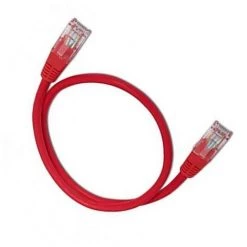 Tuyau UTP Catégorie 6 De 2 Mètres RED SCHNEIDER DC6PCURJ02RDM