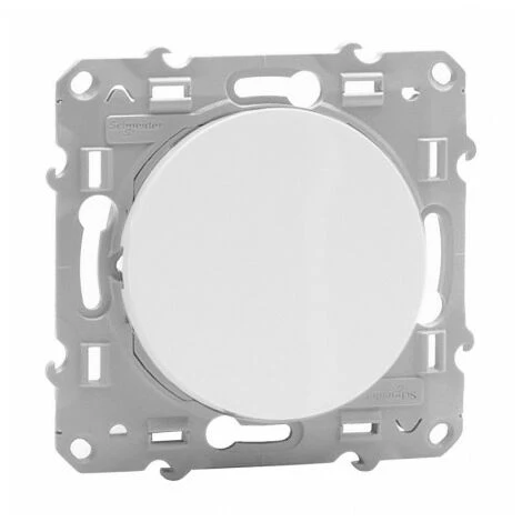 SCHNEIDER Odace, Permutateur Blanc, 10 A, à Vis 3 SCHNEIDER Odace, Permutateur Blanc, 10 A, à Vis