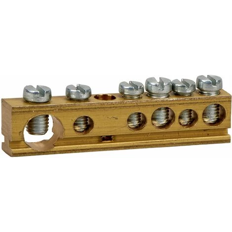 SCHNEIDER Barrette 125 A 6 Trous 3 SCHNEIDER Barrette 125 A 6 Trous