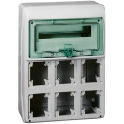 SCHNEIDER 13181 | Coffre KAEDRA 12 + 1 Module 6 Ouverture 90x100