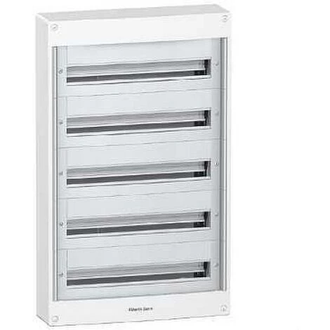 SCHNEIDER PRA13815 | Coffre Métallique PRAGMA24 Surface 5 Rangées Avec 120 Modules Sans Porte 3 SCHNEIDER PRA13815 | Coffre Métallique PRAGMA24 Surface 5 Rangées Avec 120 Modules Sans Porte