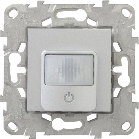 SCHNEIDER Détecteur De Présence Et De Mouvement 3 Fils à Vis Aluminium Unica 3 SCHNEIDER Détecteur De Présence Et De Mouvement 3 Fils à Vis Aluminium Unica