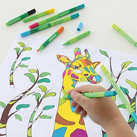 Schneider 79120 Carte Blister Set 10 x Fineliner Et Crayons Feutres De Lien It Lot De 10 Assorties (feutre Avec 1,0 mm Et 0,4 mm épaisseur De Trait Combiner Emboîtez, Simple Et) 3 Schneider 79120 Carte Blister Set 10 x Fineliner Et Crayons Feutres De Lien It Lot De 10 Assorties (feutre Avec 1,0 mm Et 0,4 mm épaisseur De Trait Combiner Emboîtez, Simple Et)