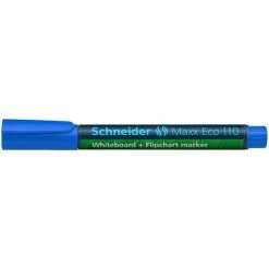 Schneider Maxx Eco 110 Lot De 10 Marqueurs Rechargeables Pour Tableau Blanc Et Bloc Flip Chart Encre Bleu