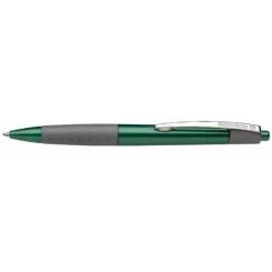 Schneider Loox Lot De 20 Stylos à Bille à Pointe Rétractable Zone Grip Douce Encre Bleue Indélébile Vert