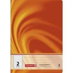 SCHNEIDER Fontaine 104470202 Cahier A4 Vivendi (16 feuilles, Ligné, Linéature 2, Classe 2)