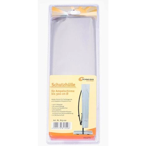 Schneider Housse De Protection Pour Parasol Gris Argent 38 X 38 X 206 Cm 813-00 5 Schneider Housse De Protection Pour Parasol Gris Argent 38 X 38 X 206 Cm 813-00 – Image 3