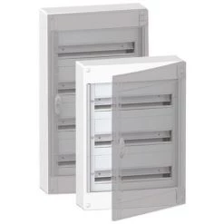 Boîte À Fusibles Schneider Boxplus18 1 Rangée + Porte Transparente