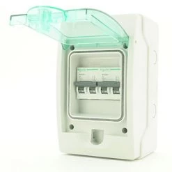 Coffret Précâblé Chauffage Schneider 4 Modules Gris