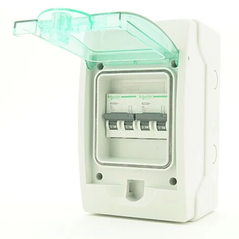 Coffret Précâblé Chauffage Schneider 4 Modules Gris 3 Coffret Précâblé Chauffage Schneider 4 Modules Gris