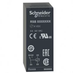 SCHNEIDER Zelio Relay RSB - Relais PCB Embrochable - 1OF - 16A - 230VAC (RSB1A160P7)