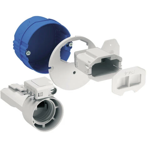 SCHNEIDER Modulo DCL, Boîte D'applique D67 P40 Avec Couvercle Affleurant, Connect, Douille (ALB71821) 3 SCHNEIDER Modulo DCL, Boîte D'applique D67 P40 Avec Couvercle Affleurant, Connect, Douille (ALB71821)