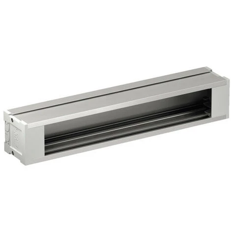 SCHNEIDER OptiLine 45 - Boitier Vide De Prises De Base - 6 Modules - Aluminium - L 330mm (ISM20423) 3 SCHNEIDER OptiLine 45 - Boitier Vide De Prises De Base - 6 Modules - Aluminium - L 330mm (ISM20423)
