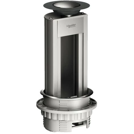 SCHNEIDER OptiLine 45 - Mini-boîtier De Prises Escamotable - 3 Modules (ISM20400) 3 SCHNEIDER OptiLine 45 - Mini-boîtier De Prises Escamotable - 3 Modules (ISM20400)