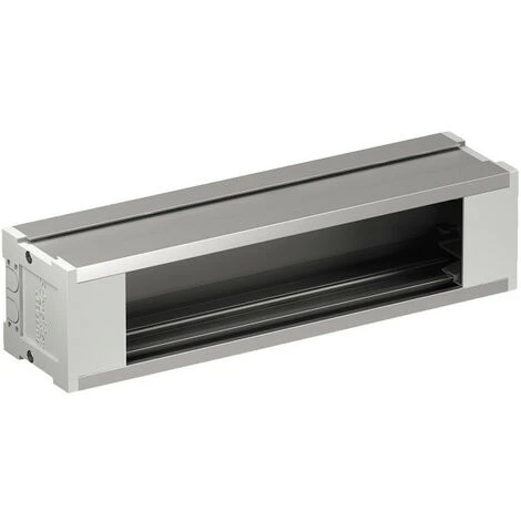 SCHNEIDER OptiLine 45 - Boitier Vide De Prises De Base - 4 Modules - Aluminium - L 240mm (ISM20421) 3 SCHNEIDER OptiLine 45 - Boitier Vide De Prises De Base - 4 Modules - Aluminium - L 240mm (ISM20421)