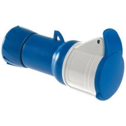 SCHNEIDER PratiKa - Prise Mobile Industrielle - 32 A - 3P+T - 200..250 V CA- IP 44 (PKF32M424)