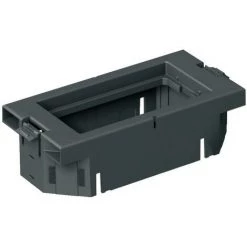 SCHNEIDER OptiLine 45 - Support Appareillage Pour 2 Prises Simples Ou 1 Bloc Double (ISM50809N)