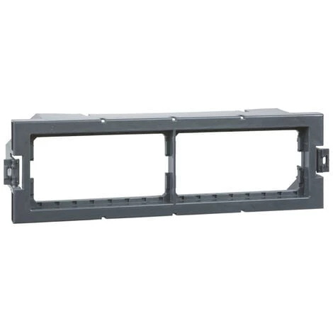 SCHNEIDER OptiLine 45 - Support Appareillage Pour 2 X 2 Prises Simples Ou 2 Blocs Doubles (ISM50810N) 3 SCHNEIDER OptiLine 45 - Support Appareillage Pour 2 X 2 Prises Simples Ou 2 Blocs Doubles (ISM50810N)