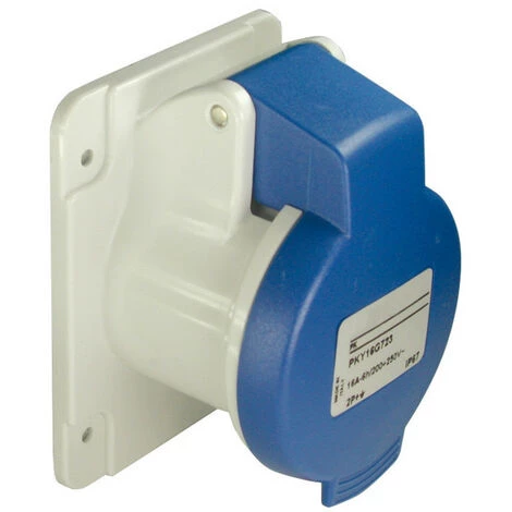 SCHNEIDER PratiKa - Socle Prise Industrielle Droite - 32A - IP44 - 220 - 3P - Vis (PKF32G423) 3 SCHNEIDER PratiKa - Socle Prise Industrielle Droite - 32A - IP44 - 220 - 3P - Vis (PKF32G423)