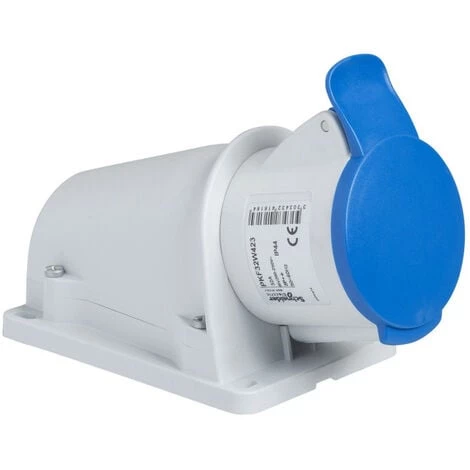 SCHNEIDER Socle Prise BT Saille Inclinée, Connexion Vis, IP44, 32 A 2P+T 200-250 V (PKF32W423) 3 SCHNEIDER Socle Prise BT Saille Inclinée, Connexion Vis, IP44, 32 A 2P+T 200-250 V (PKF32W423)