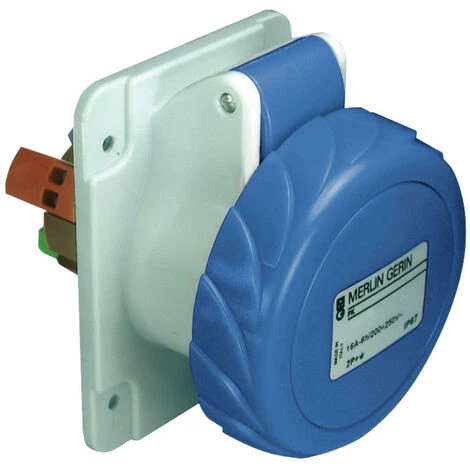 SCHNEIDER PratiKa - Socle De Prise Industrielle Droite 16 A - 3P+N+T - 200-250 V CA - IP67 (PKY16G725) 3 SCHNEIDER PratiKa - Socle De Prise Industrielle Droite 16 A - 3P+N+T - 200-250 V CA - IP67 (PKY16G725)