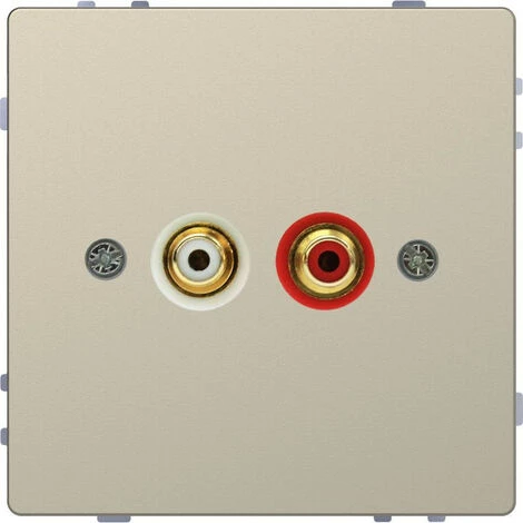 SCHNEIDER D-Life - Prise RCA Cinch - Blanc Sable - Méca + Enjoliveur (MTN4350-6033) 3 SCHNEIDER D-Life - Prise RCA Cinch - Blanc Sable - Méca + Enjoliveur (MTN4350-6033)